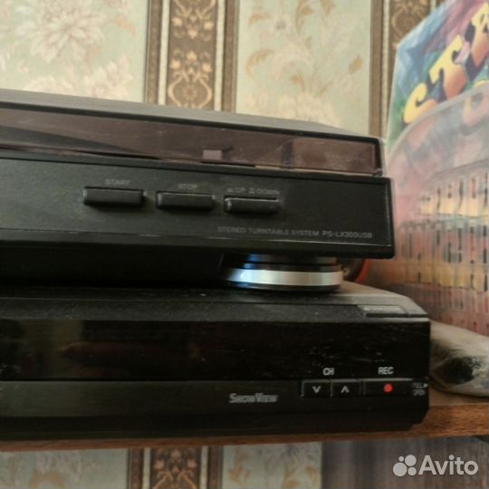 Проигрыватель винила sony ps LX300USB