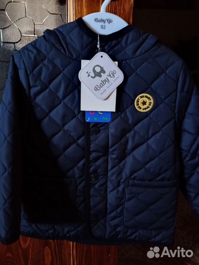 Куртка демисезонная для мальчика 92 baby GO