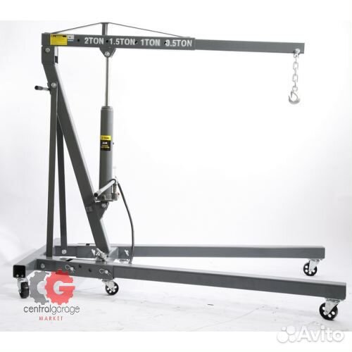 Кран гидравлический складной 2 тонны horex