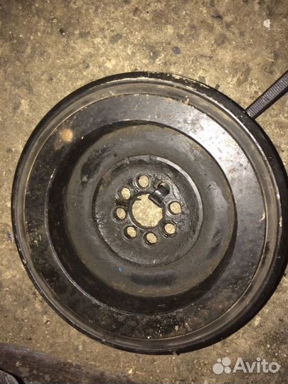 Шкив коленвала Ауди А6 Ц6 Audi A6 C6 AUK