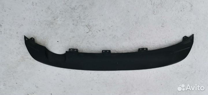 Юбка заднего бампера Kia Ceed jd рестайлинг