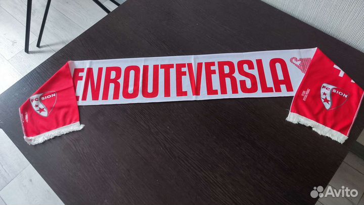 Футбольный шарф фк Сьон Швейцария