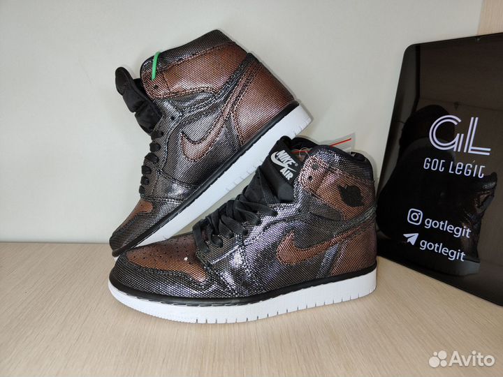 Оригинал Nike Air Jordan 1 размер 38 кроссовки