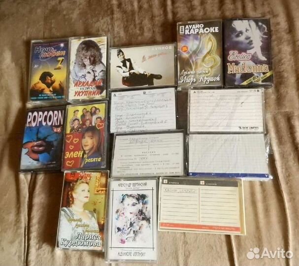 Аудиокассеты. Музыка, сборники Союз, Еврохит