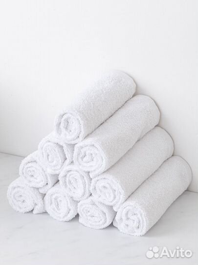 Полотенце кухонное 30х30 махровые набор 10 шт