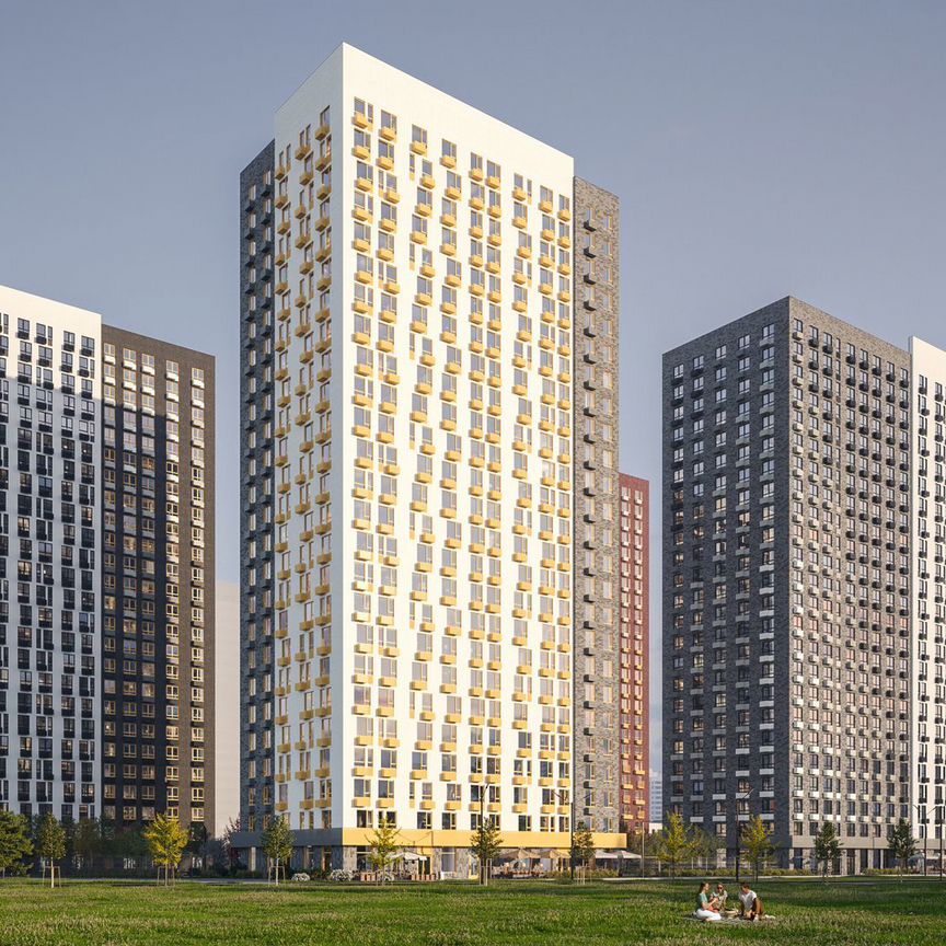 2-к. квартира, 55,4 м², 16/25 эт.