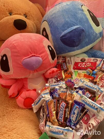 Сладкие букеты из конфет