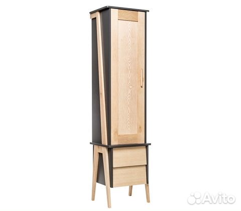 Шкаф-пенал Leset Сканди (дуб/серый ясень)