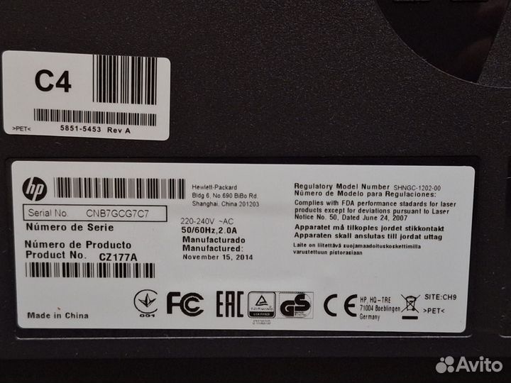 Принтер лазерный мфу HP MFP M125ra