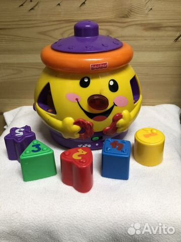 Fisher price веселый горшочек