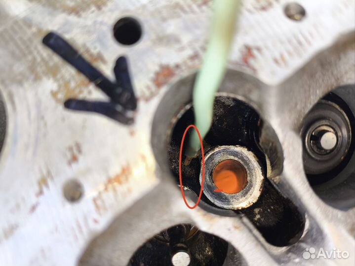 Kia Spectra головка блока цилиндров гбц