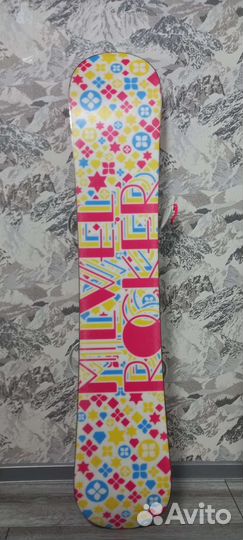 Сноуборд Ignio Milvel 145cm+крепления Union Flite