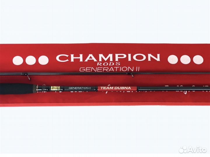 Спиннинг Champion Rods team dubna Generation ll