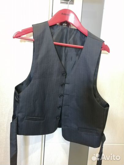 Пиджак школьный для мальчика 128-134см