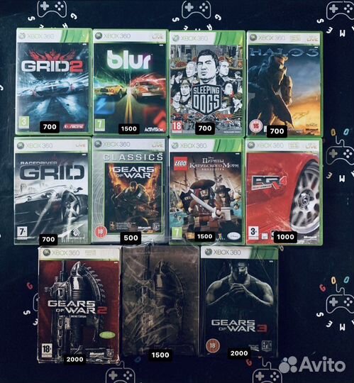 Игры xbox 360,xbox one,xbox original