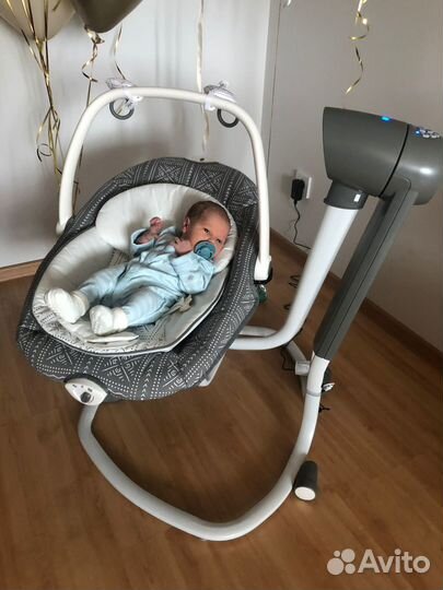 Детские качели шезлонг Joie Serina 2в1