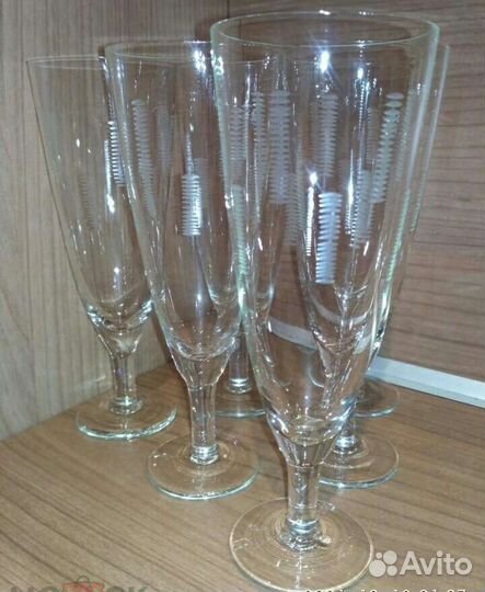 Фужеры 2 набора СССР