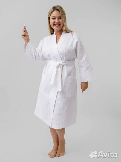 Халат банный вафельный Артикул 1521 - 1518