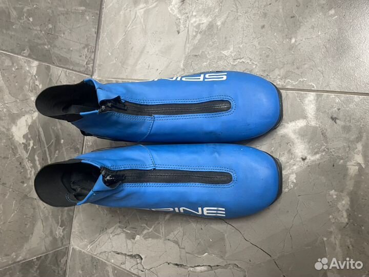 Лыжные ботинки spine concert classic 294 blue