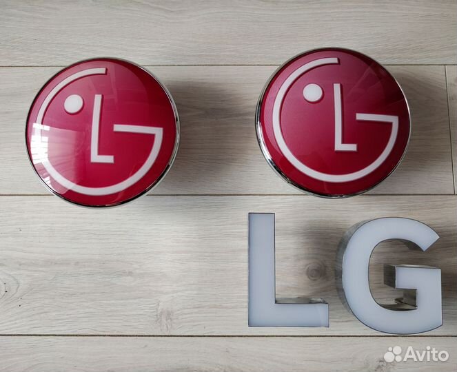 LG логотип и шильдик