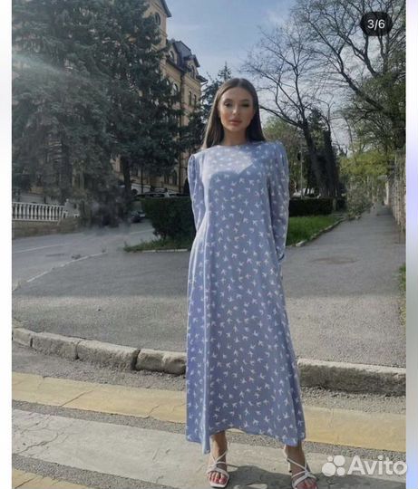 Платье шелк