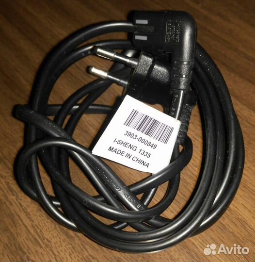 Б.у сетевой кабель для телевизора