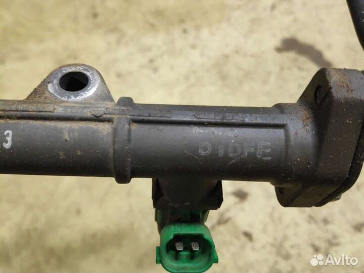 Топливная рампа на Hyndai Santa Fe classic