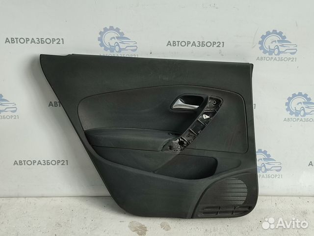 Обшивка двери задней левой Volkswagen Polo Sedan