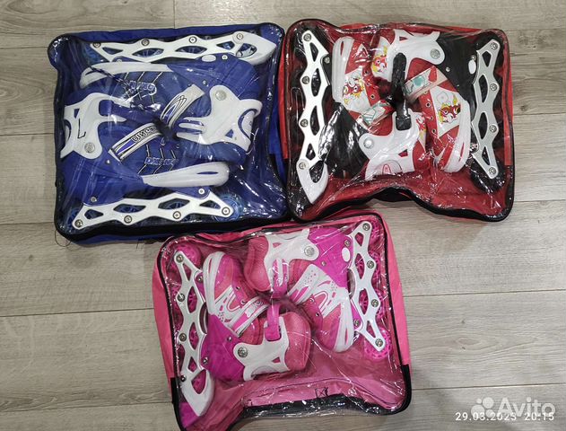 Ролики раздвижные новые