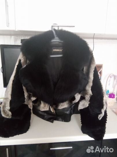 Шубка кролик Рекс размер 44