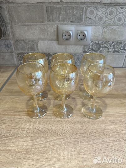 Набор бокалов 6 набор рюмок
