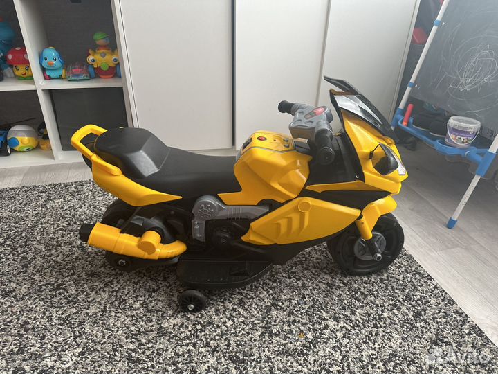 Детский мотоцикл на аккумуляторе бу