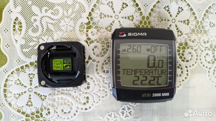 Велокомпьютер+Пульс Sigma Bc 2006 mhr запчасти