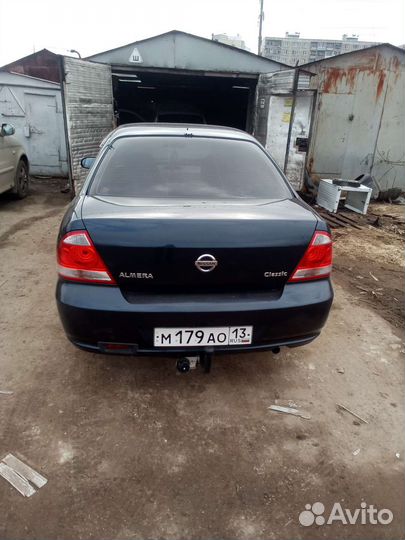 Nissan almera classic стекло заднее
