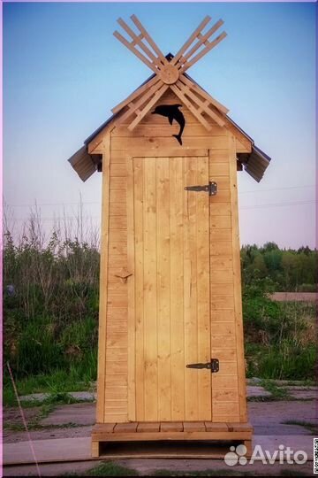 Дачный туалет с установкой BAG338