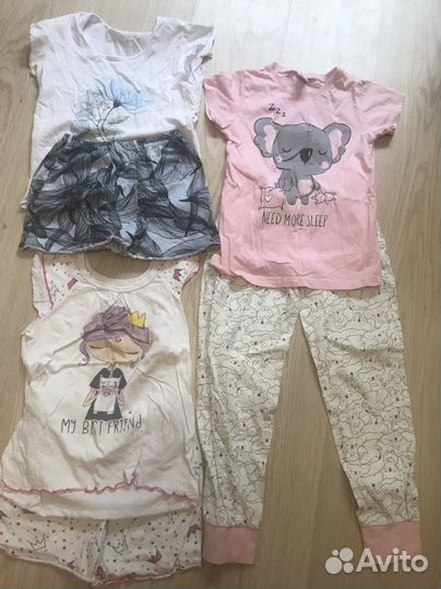 Вещи для девочки 128 134