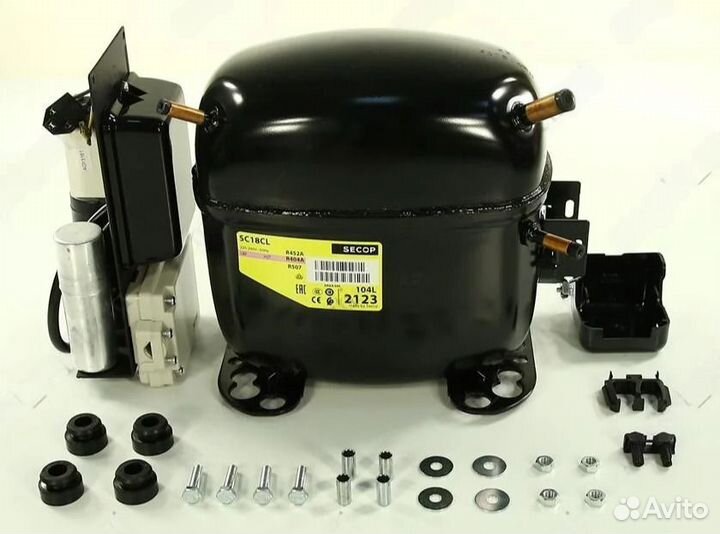 Компрессор Secop SC18CL R-404 801w/23.3C