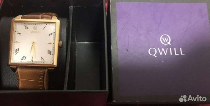 Золотые часы Qwill