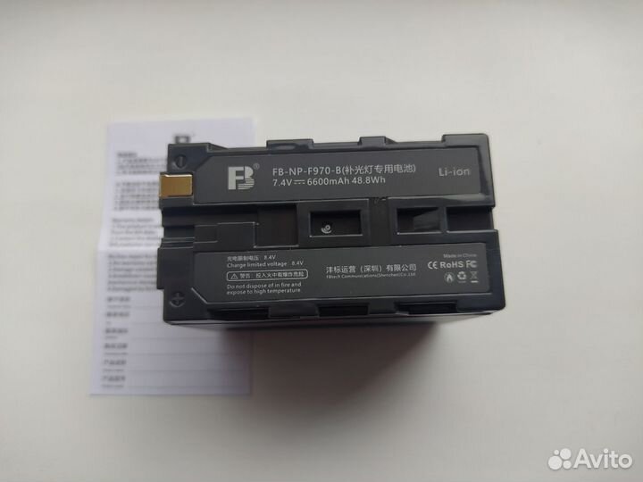 Аккумулятор FB NP-F970-B