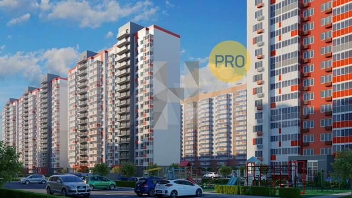 1-к. квартира, 40,6 м², 9/17 эт.