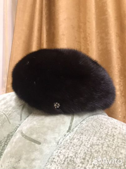 Норковый берет «Магия меха»