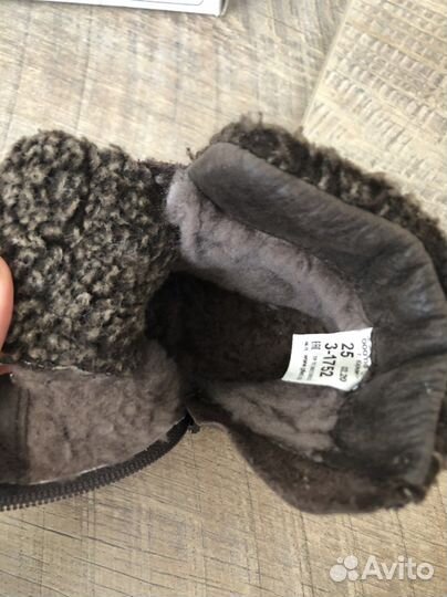 Ботинки для девочки 25 размер