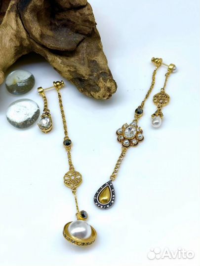 Alexander mcqueen серьги