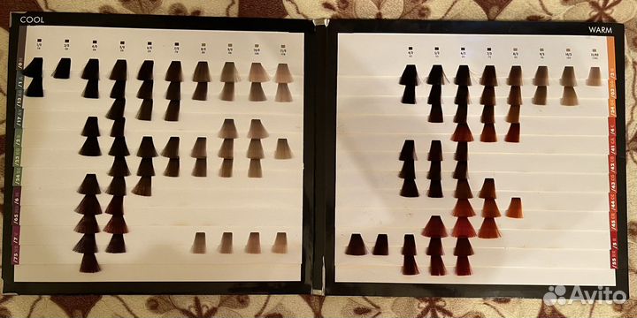 Палитра красок La biosthetique Ля биоэстетик