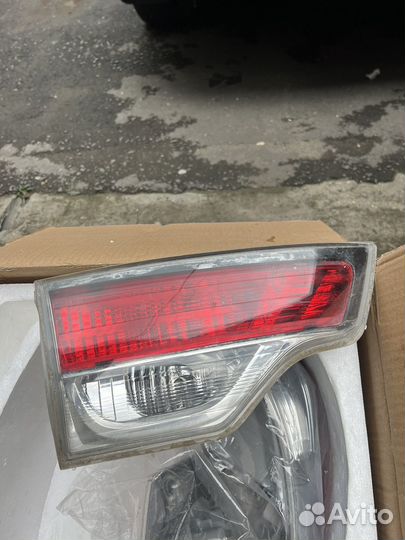 Задние фонари на toyota Highlander
