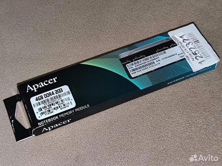 Оперативная память DDR4 4gb sodimm