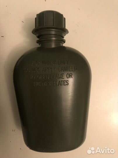 Фляга US + чехол на лямках молле