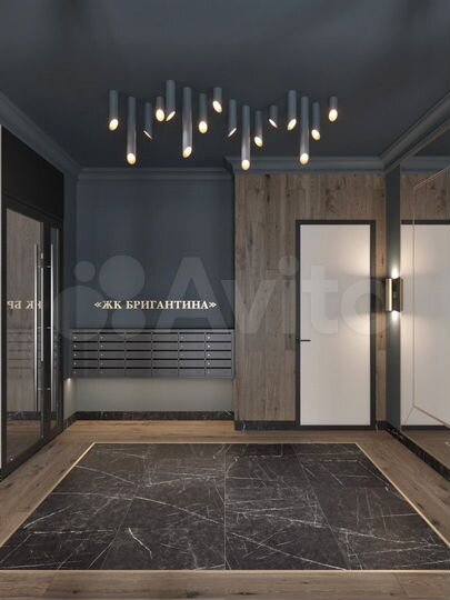 1-к. квартира, 44,4 м², 4/4 эт.