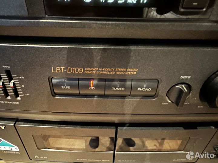 Музыкальный центр sony lbt d109