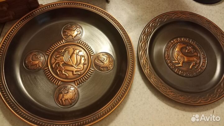 Настенные тарелки Владимир, М. Олимпийский СССР